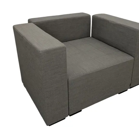 Fåtölj Materia Monolog Grå