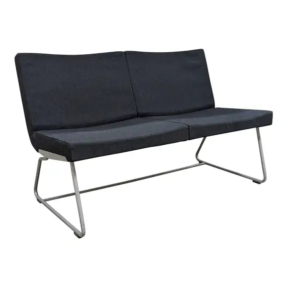 Soffa Lammhults A-Line 2-Sits Mörkgrå