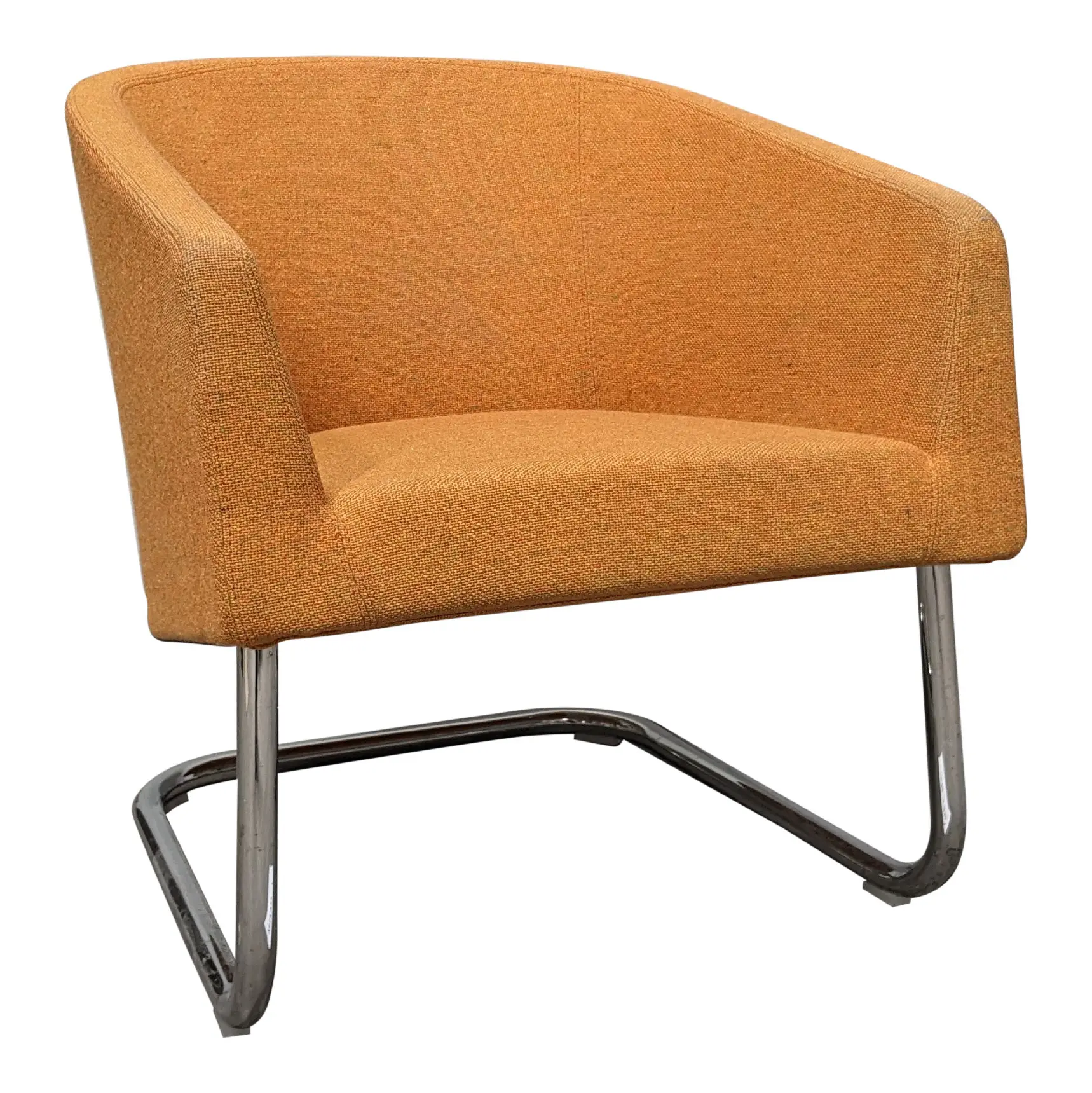 Fåtölj Lammhults Club OrangeKrom (3)