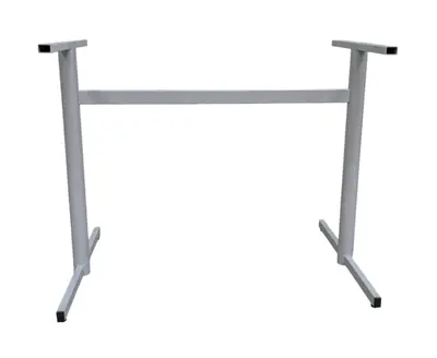 Bordsunderrede Zilox Metropol 1 Ljusgrå 100×70 (2)