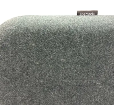 Bordsskärm Abstracta Softline BlåGrå 160×45