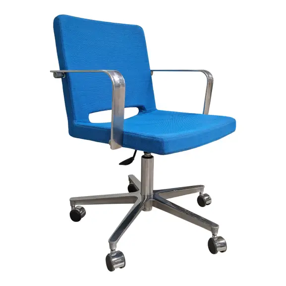 Konferensstol Martela SoftX LjusblåKrom