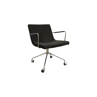 Konf.Stol Offect Bond Svart Omklädd