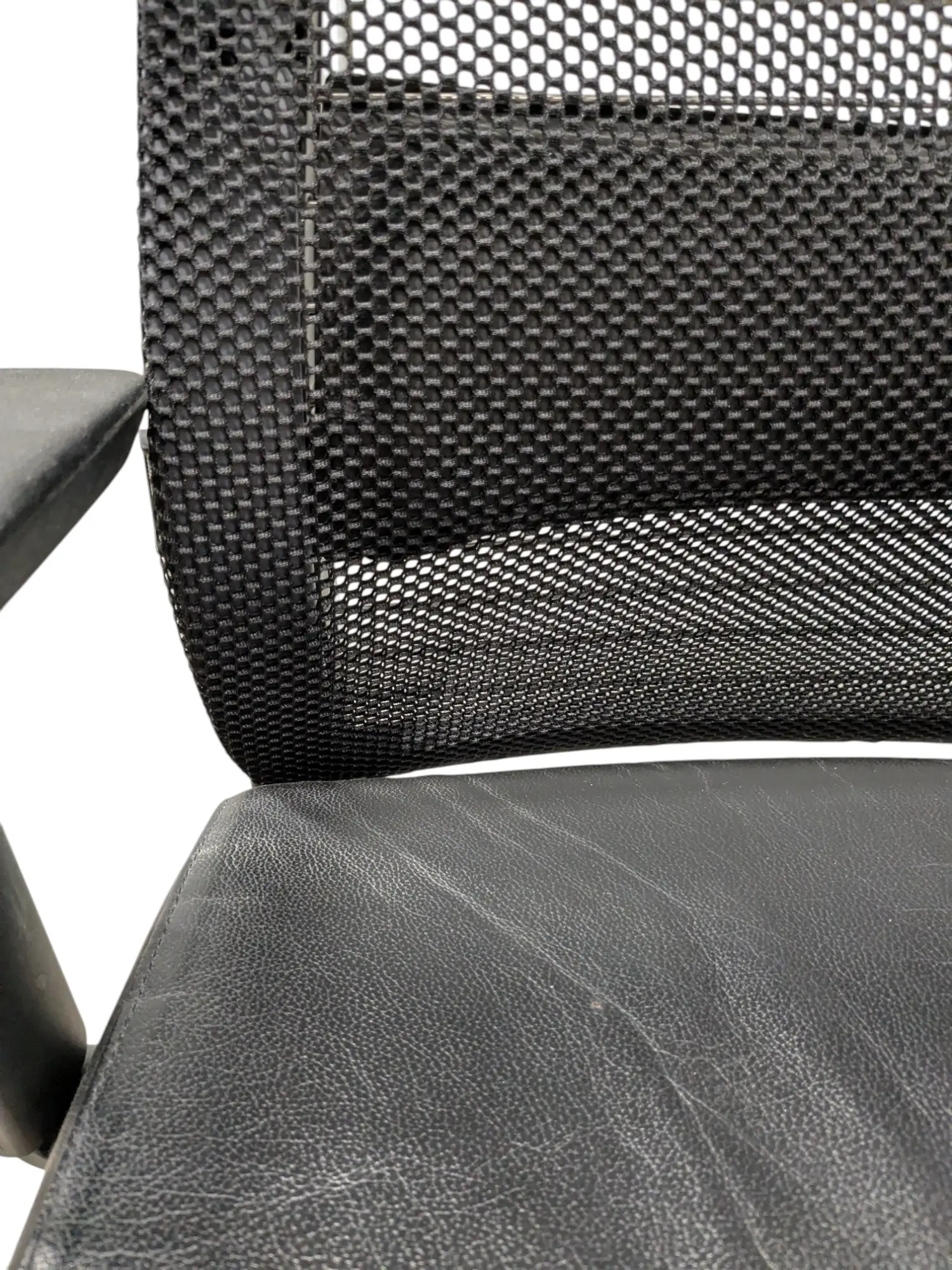 Kontorsstol Steelcase Think SvartSkinn (2)
