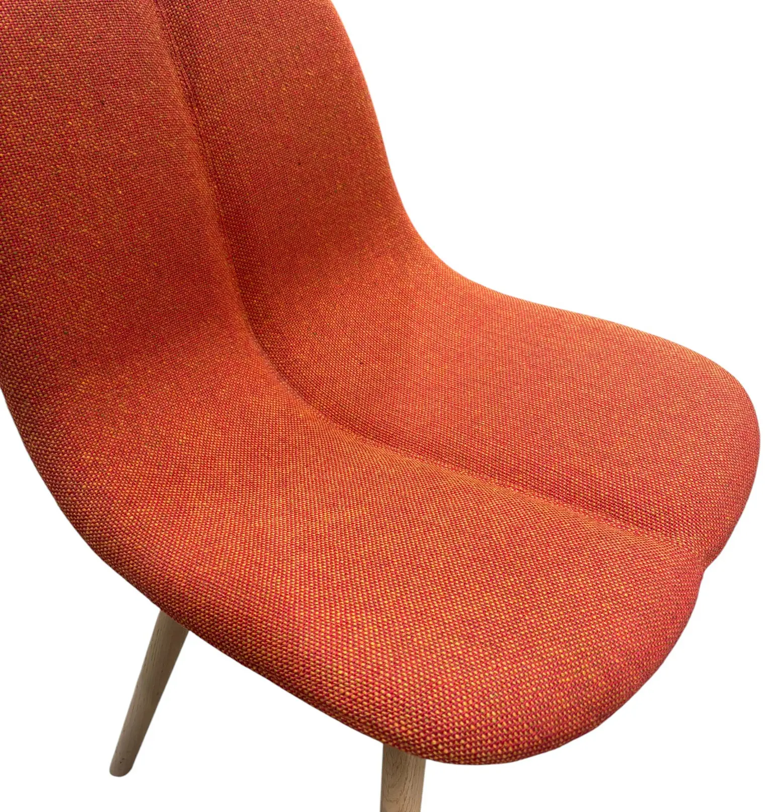 Stol Offecct Duo Wood RödOrange (3)