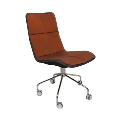 Konferensstol Swedese Kite Brun/Svart