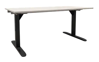 Elskrivbord SA-Möbler SvartGrå 160-180×80