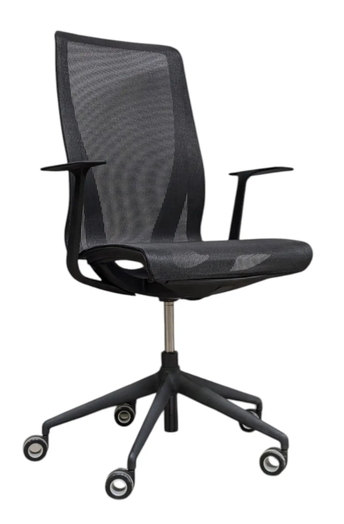 Konferensstol D-chair Svart (4)