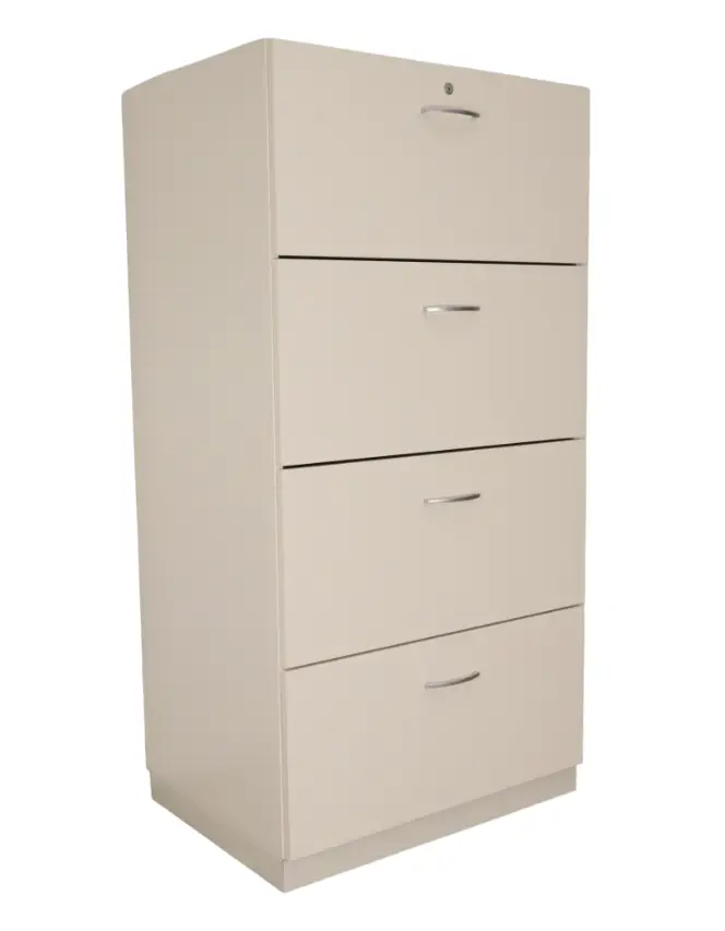 Förvaring Hängmappar Vit 4-lådor