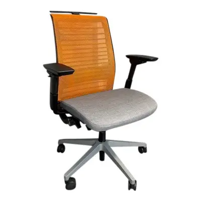 Kontorsstol Steelcase Think Orange/Grå