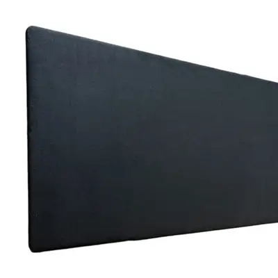 Bordsskärm Svart 140×65 1