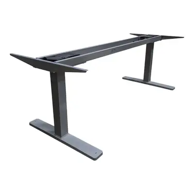 Elskrivbord Kinnarps Oberon Grå 180-200x70-80