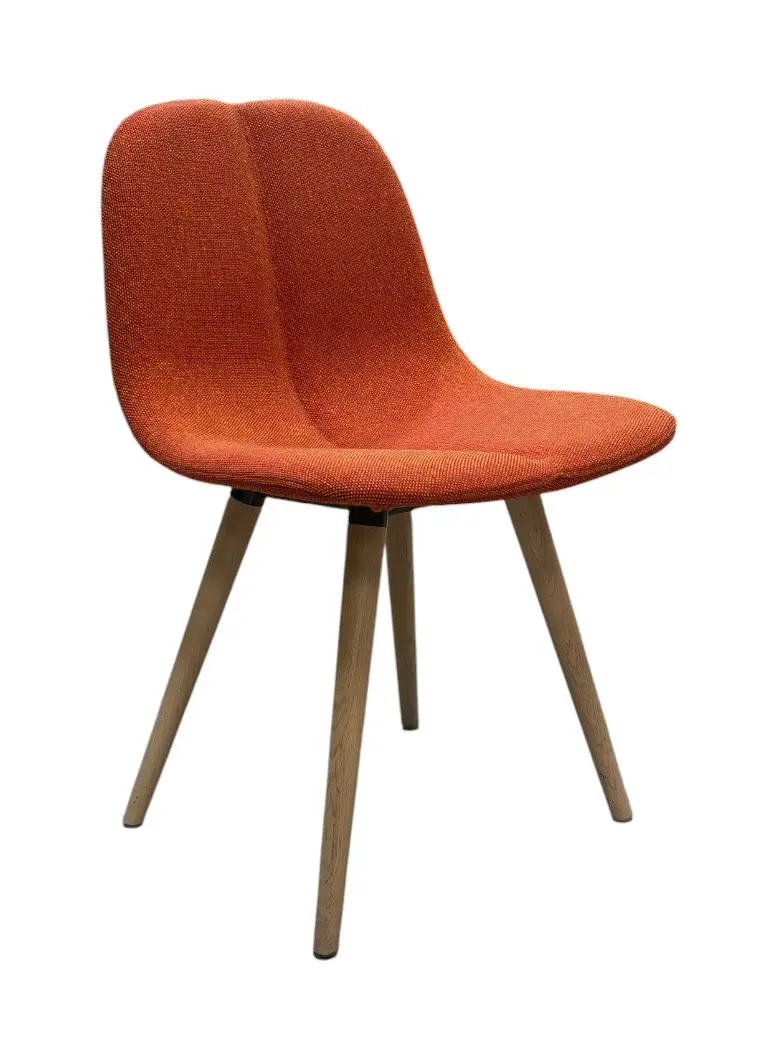 Stol Offecct Duo Wood RödOrange