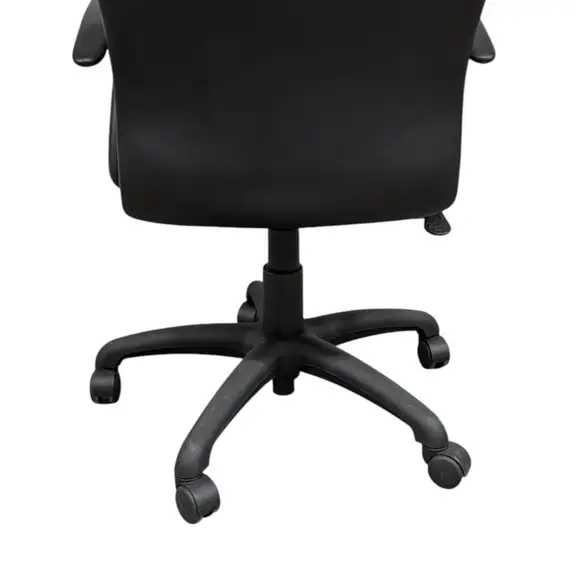 Kontorsstol Encore Seating SvartSkinn (4)