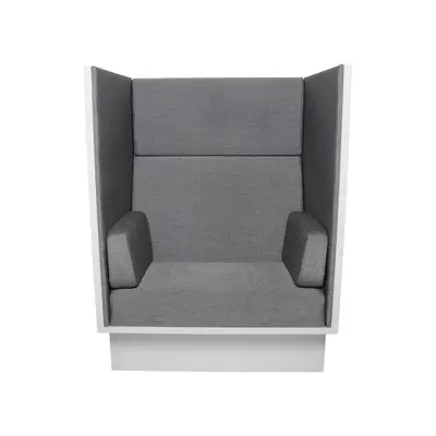 Telefonfåtölj Horreds Mute Grå/Vit