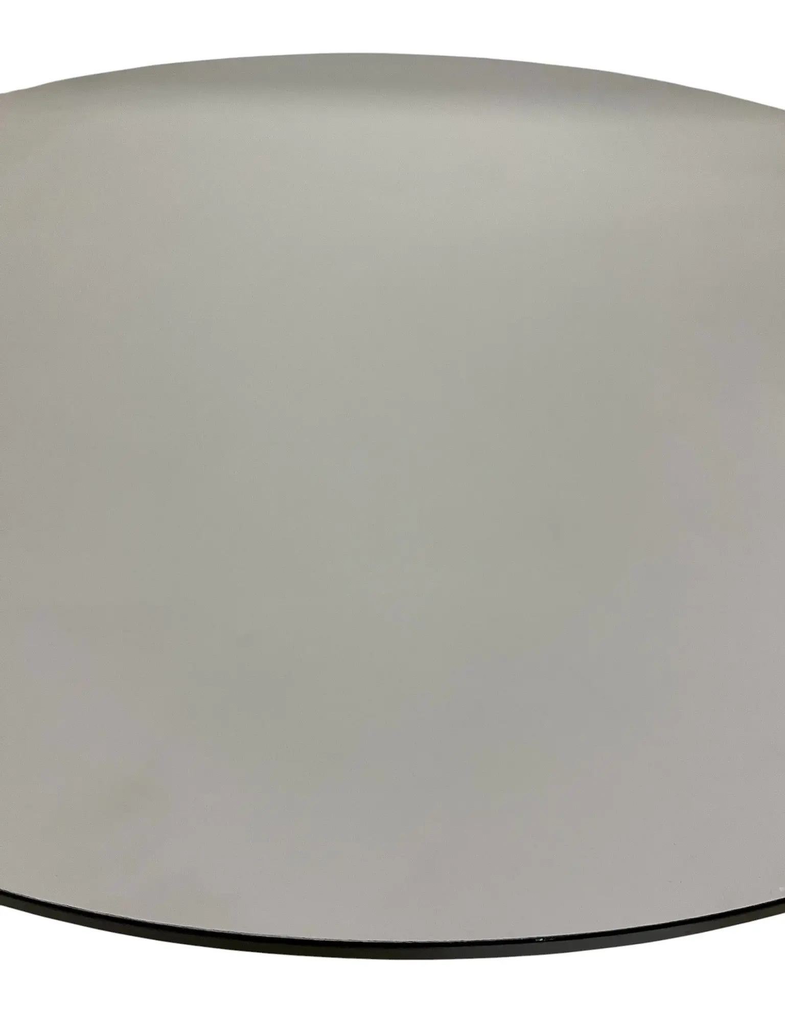 Cafébord GråSvartKrom Ø90 (1)