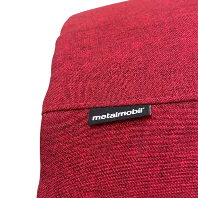 Konferensstol Metalmobil Röd