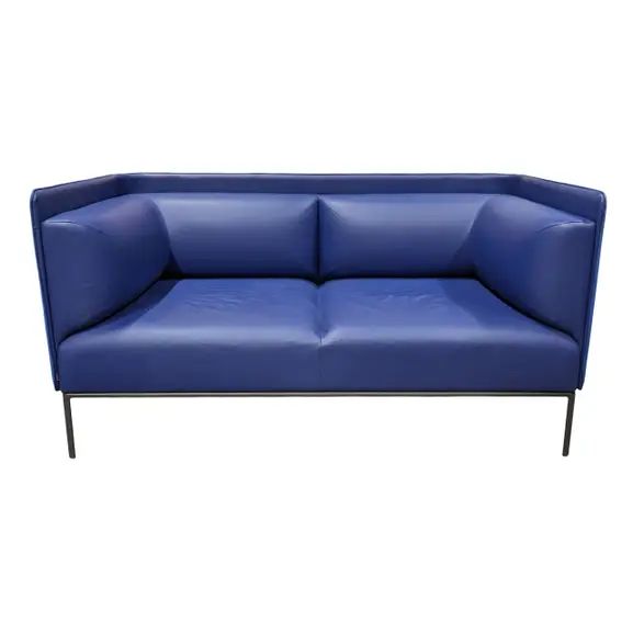 Soffa Materia Crest Blå 2-sits