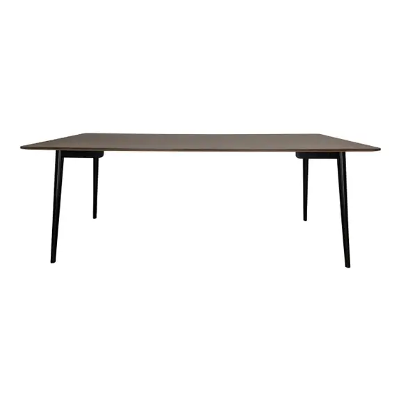Mötesbord ValnötSvart 200×90 (2)