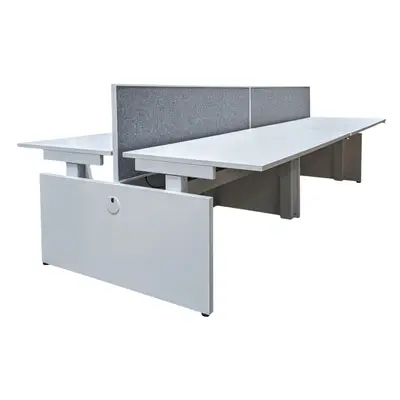 Arbetsstation Herman Miller Nevi Link VitGrå 317×163