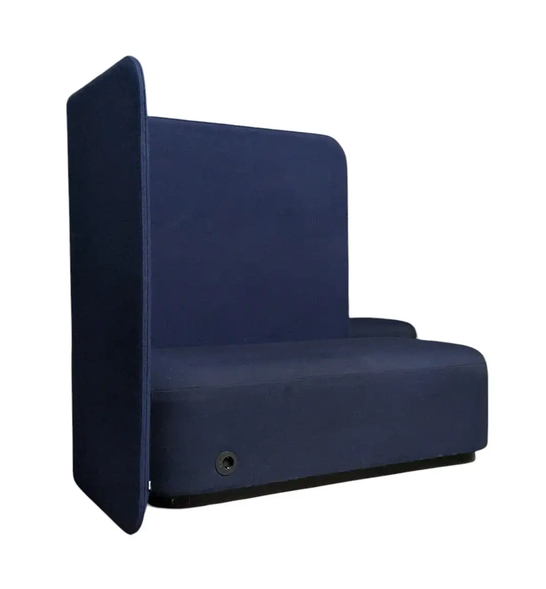 Sittbänk Martela PodLounge Hög MörkblåGrön (1)