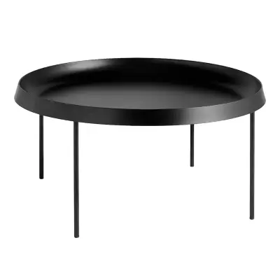 Soffbord HAY Tulou Svart Ø75 x H35