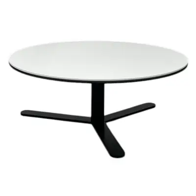 Soffbord VitSvart Ø100 (2)