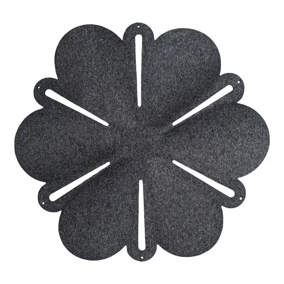 Ljudabsorbent Abstracta Airbloom Mörkgrå