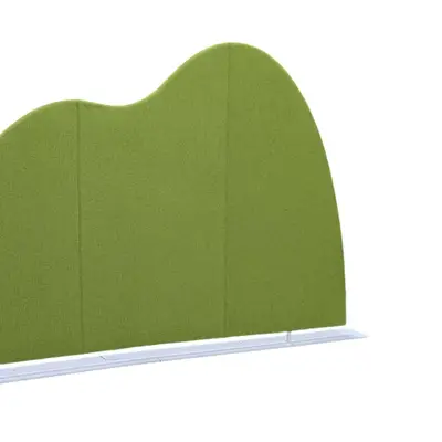 Golvskärm Offecct Grön 340×191