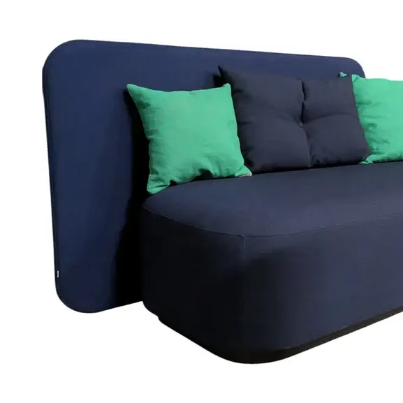 Sittbänk Martela PodLounge Låg MörkblåGrön (2)