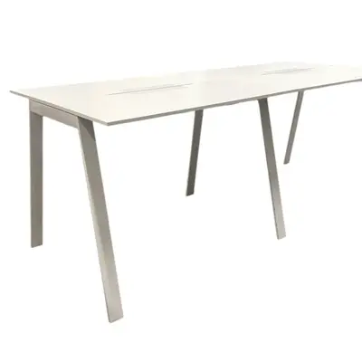 Projektbord Edsbyn Piece Vit 270x125x108