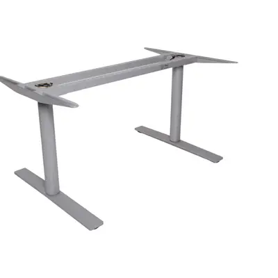 Elskrivbord Kinnarps Oberon Grå 120x80