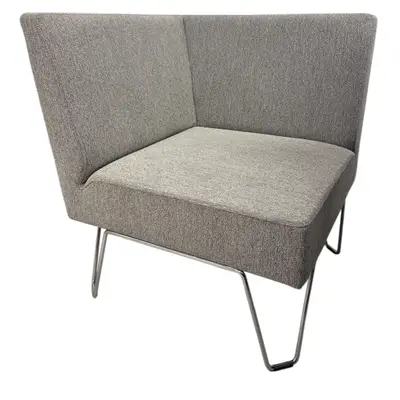 Soffmodul Blå Station Qvatro LjusgråKrom (3)