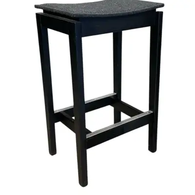 Barpall Möbelverket Esteban MörkgråSvart (2)