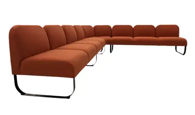 Soffa Johanson Design Bail OrangeSvart (3)