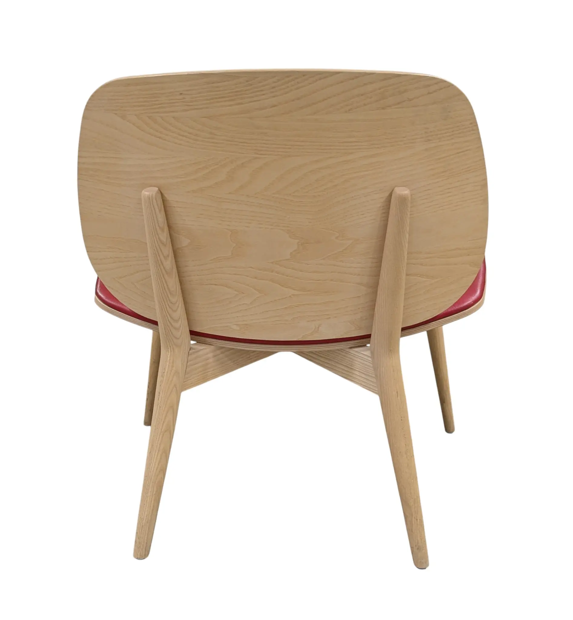 Fåtölj Skandiform Papa F-276 AskRöd (4)