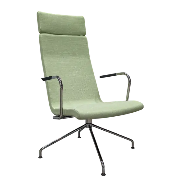 Konferensstol Skandiform Flex High F-268 GrönKrom
