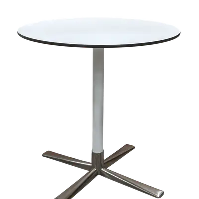 Cafébord Gärsnäs Rotor Vit Krom Ø70