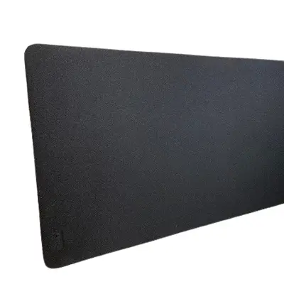 Bordsskärm Lintex Edge Svart 140x70