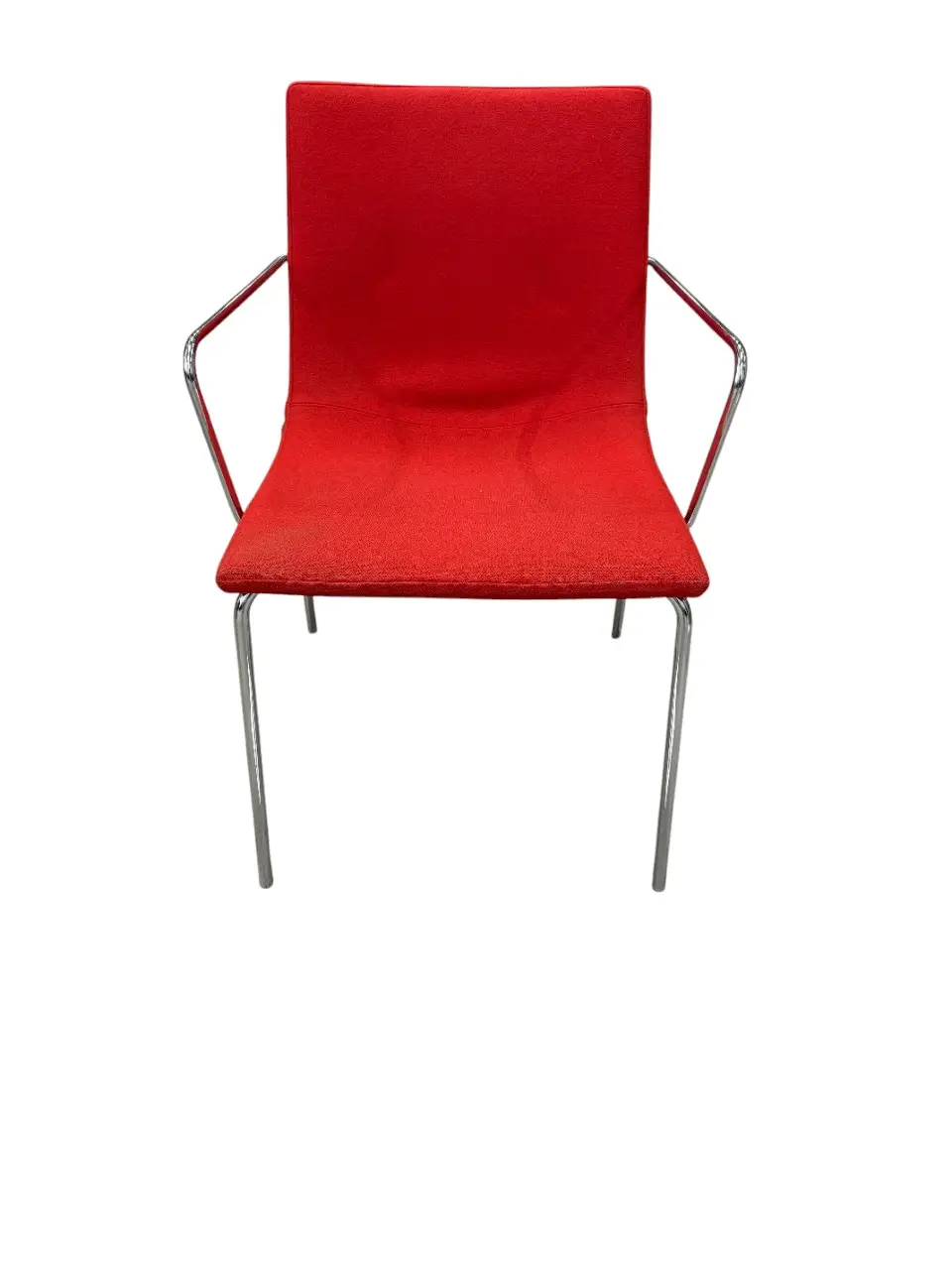 Stol Offecct Bond RödKrom (2)