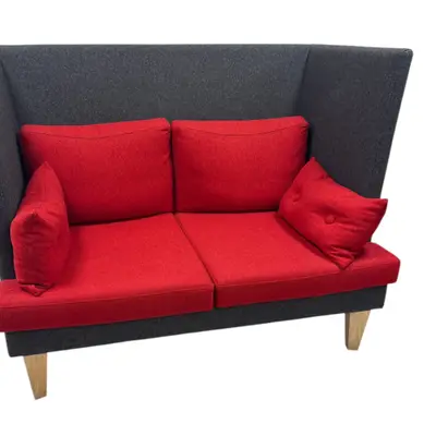 Soffa EFG MySpace GråRöd (1)