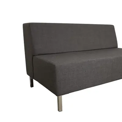 Soffa Johanson Design 2-sits Mörkgrå RANDSTAD