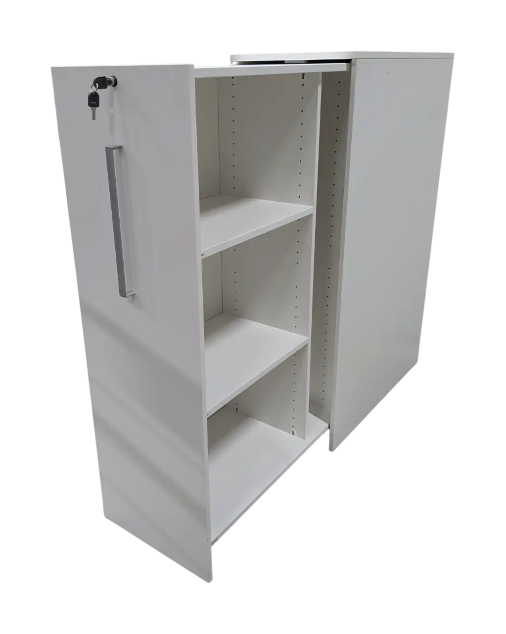 Towerförvaring Edsbyn Access Vänster 3xA4 Vit (2)