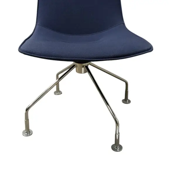 Konferensstol Lammhults Comet BlåKrom (5)