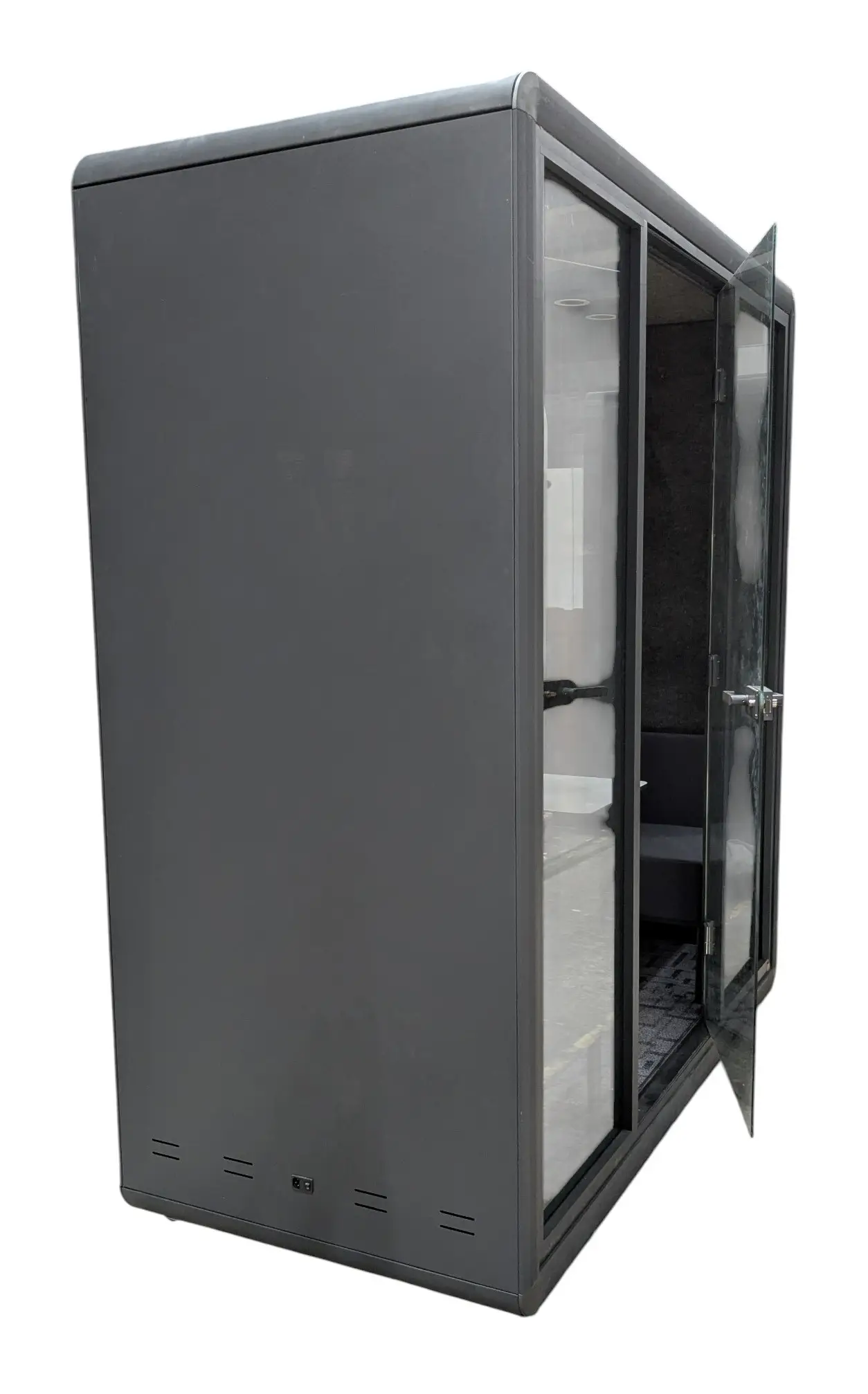 Telefonbås Pod Flekssit SvartGrå (4)