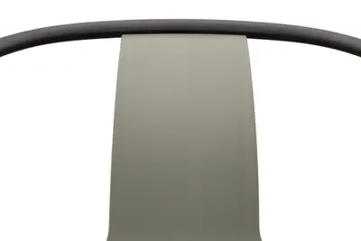 Stol Vitra Belleville SvartGrön (3)