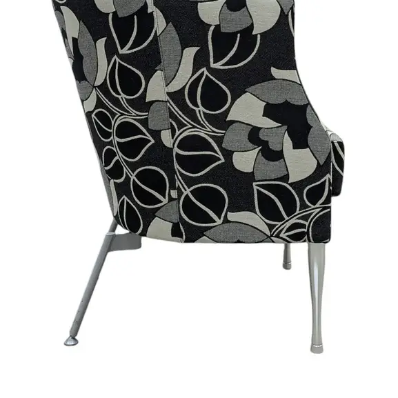 Fåtölj Kinnarps Arriba SvartVitGrå (2)