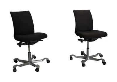 Kontorsstol HÅG H04 SvartSilver (3)