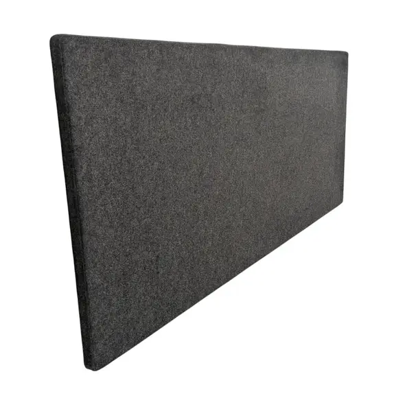 Bordsskärm Akustil Akuframe Mörkgrå 140×65