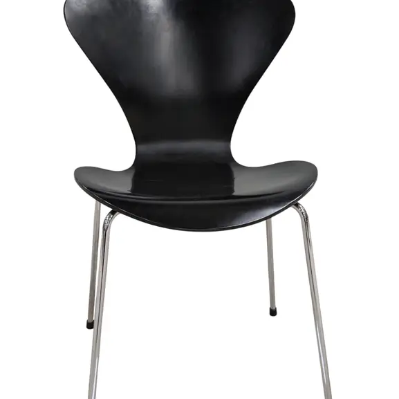 Stol Fritz Hansen Sjuan SvartKrom (2)